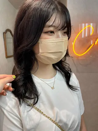 ロング カラー ナチュラル透明感🌱 小山美樹子のヘアスタイル