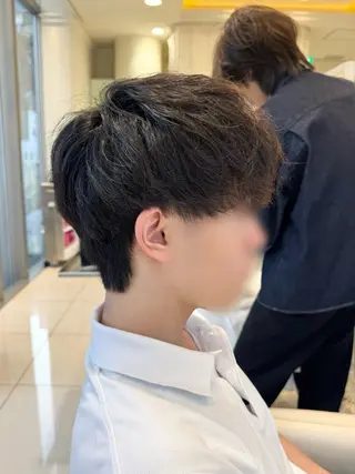 パーマ メンズ 【𝐀𝐬𝐡-池袋 】ひな 🎀💭のヘアスタイル