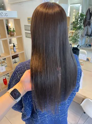 ロング nuu 栄所属・🧸SAKI🎀 韓国レイヤーのヘアスタイル