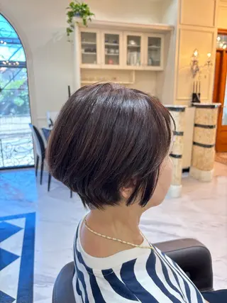 ショート 竹之内 香織のヘアスタイル