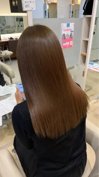 カラー 長野 愛のヘアスタイル