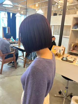 ショート カラー SABO栄店所属・SABO /透明感カラー/美髪のヘアスタイル