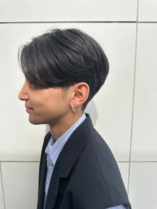 パーマ メンズ 橋本 七海のヘアスタイル