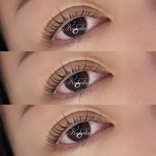 マツエク・マツパ アイラッシュリゾートカハラ 国立店所属・Kahala 無料練習モデルのマツエク・マツパデザイン