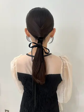 ヘアアレンジ GO TODAY SHAiR SALON新宿 Aura店所属・高橋 遥のヘアスタイル
