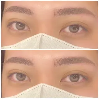 メンズ アイブロウ GO TODAY SHAIRE SALON 銀座Cras所属・韓国風眉×顔タイプ 診断®  Naoの眉毛・アイブロウイメージ