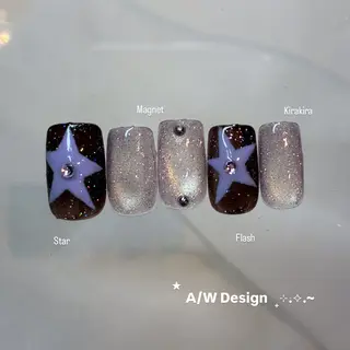 ネイル ネイルサロン　SLASH所属・Aki ୨୧のネイルデザイン