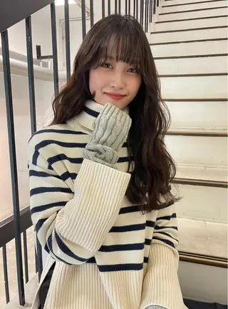 ロング `AXIS所属・山越 柚果のヘアスタイル