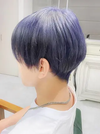 ショート カラー ヘアアレンジ メンズ 𝐑𝐈𝐍𝐊𝐀 🐣🩷のヘアスタイル