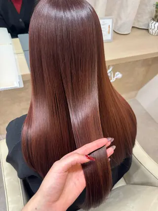 ロング カラー りん/ハイトーン💖 🌈髪質改善✨️浜松のヘアスタイル