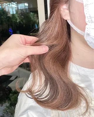 ロング カラー matiz マティス　表参道所属・💜アンブレラカラー 髪質改善　丸尾】のヘアスタイル