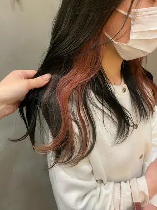 ロング 韓国×髪質改善カラー 💎hinaのヘアスタイル