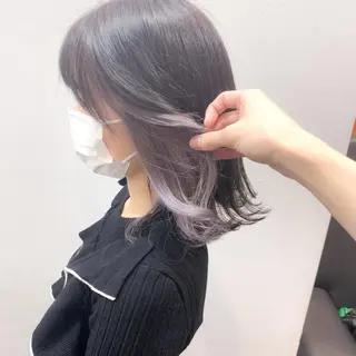 ミディアム TONE所属・透明感カラー/ 韓国ヘア/縮毛矯正のヘアスタイル