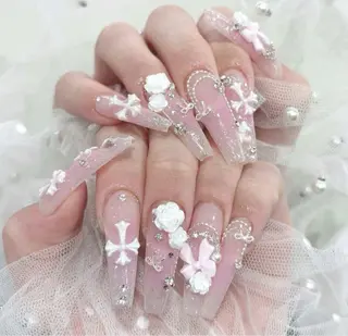 ネイル 波 なみのネイルデザイン