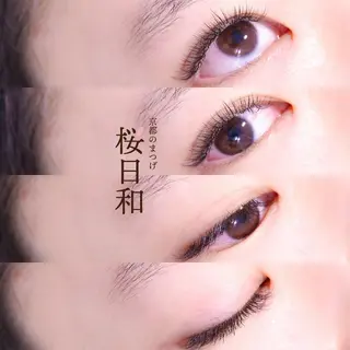 マツエク・マツパ 京都のまつげ桜日和 小島美桜のマツエク・マツパデザイン