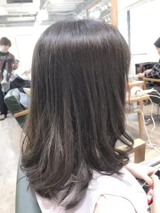 ミディアム 菊池 貢平のヘアスタイル