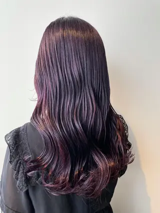 ミディアム カラー レイヤー/艶カラー 🫧守利のヘアスタイル