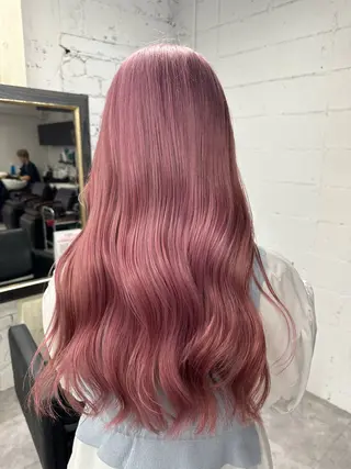 ロング カラー ヘアアレンジ 久米 治仁のヘアスタイル