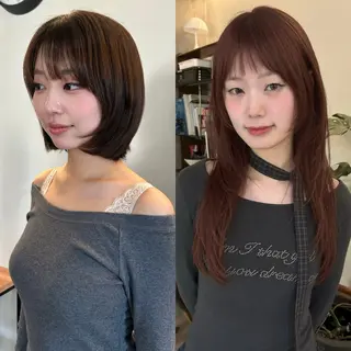 ショート レイヤーカット/ ボブ/EMIRI🍀のヘアスタイル