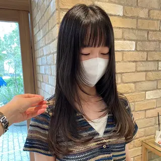 セミロング KEEN吉祥寺所属・ハイトーンレイヤー 吉祥寺/nana🎀のヘアスタイル