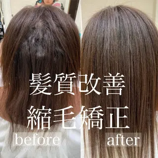 セミロング パーマ CURE nex the salon所属・清野 大のヘアスタイル