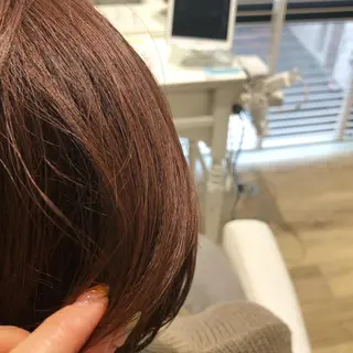 セミロング カラー ヘアアレンジ ✨🌿大人可愛い愛さ れhair🌿✨松本のヘアスタイル