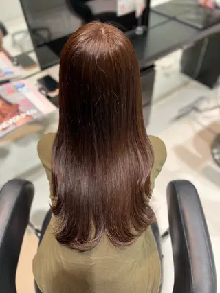 ロング miku/ 和歌山/艶髪カラーのヘアスタイル