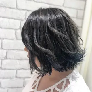 ミディアム カラー 💙髪質改善 💙和田💙のヘアスタイル