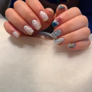 ネイル 新井 ひなののネイルデザイン