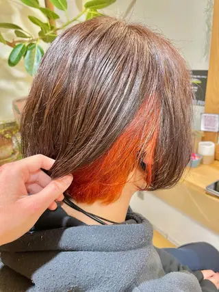 カラー 桑原  美夜里のヘアスタイル