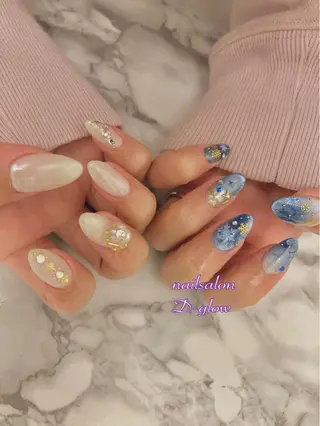 ネイル ネイルサロン D-glowのネイルデザイン