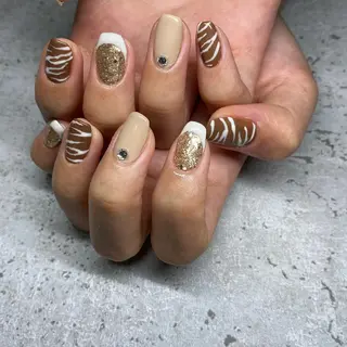 ネイル JERRIE 　 韓国ネイル/自爪育成所属・✴︎JERRIE✴︎ フィルイン対応店のネイルデザイン