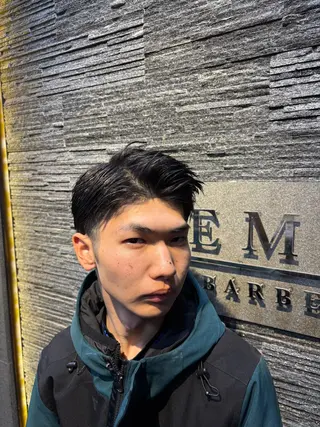 ショート メンズ ヒロ銀座　プレミアムバーバー目黒店所属・ほり たつみのヘアスタイル
