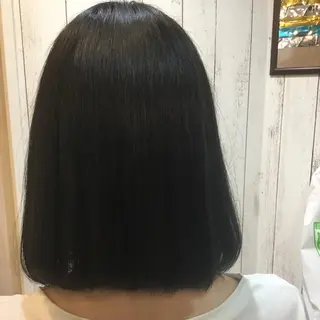 ミディアム カラー パーマ embrace エンブレイスのヘアスタイル