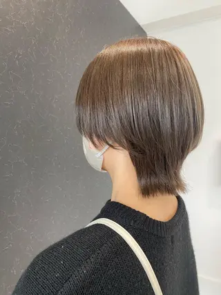 ショート maki💖 ボブ/縮毛矯正のヘアスタイル