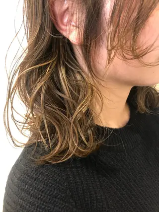 セミロング カラー 河合秀明/ショート /ボブ/レイヤーのヘアスタイル