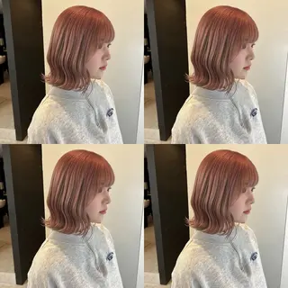 ミディアム カラー 🎀韓国ヘア/ 髪質改善 このは🎀のヘアスタイル