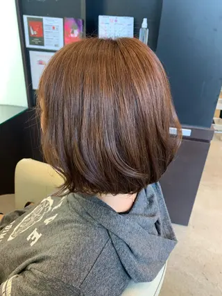 ショート Aya/四条烏丸/ インナーカラーのヘアスタイル