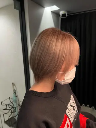 ショート パーマ/縮毛矯正 揚村武斗のヘアスタイル