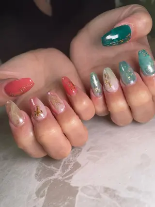 ネイル YOUTH nails waxing所属・YOUTH natsumiのネイルデザイン