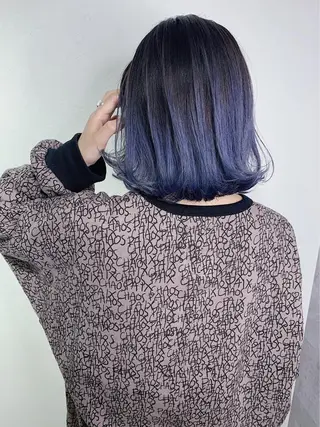 ショート カラー _WHITE+ 南海難波店のヘアスタイル