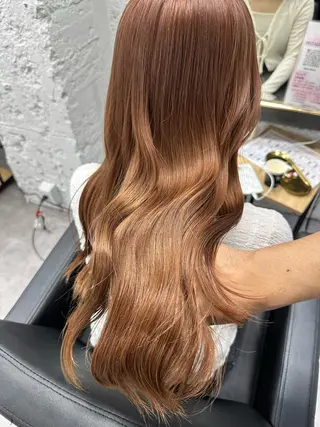 ロング カラー ヘアアレンジ 久米 治仁のヘアスタイル