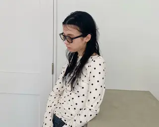 ロング mei🪽 カラーモデルのヘアスタイル