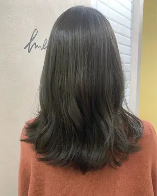 ロング カラー hub hair レイヤー/透明感のヘアスタイル