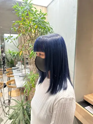 カラー MINX/ボブ/ レイヤー/田中元翔のヘアスタイル