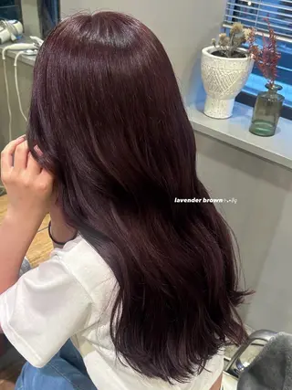 ロング カラー 暖色カラー/レイヤー 🌙 オノユリカのヘアスタイル