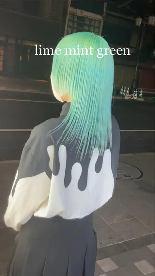 ミディアム カラー Selenehair 三条本店のヘアスタイル