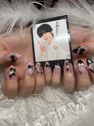 セミロング Pink Alice所属・Pink Alice ふうなのネイルデザイン