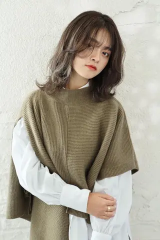 ミディアム Hair make rise;🫧のヘアスタイル