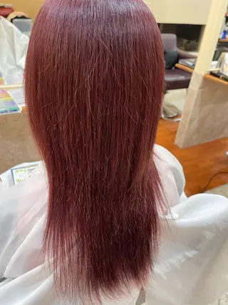 ロング VENIRE古川店所属・端野七海 縮毛矯正のヘアスタイル